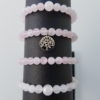 Bracelets en Quartz rose