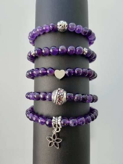 Bracelets en Améthyste