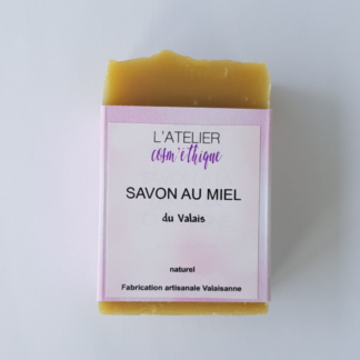 Savon solide au miel du Valais