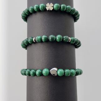 Bracelets en Malachite