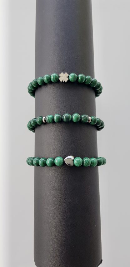 Bracelets en Malachite