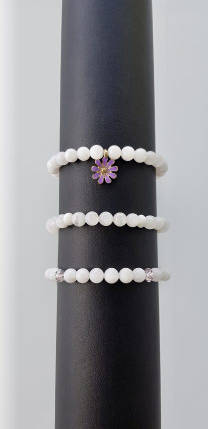 Bracelet en Pierre de lune