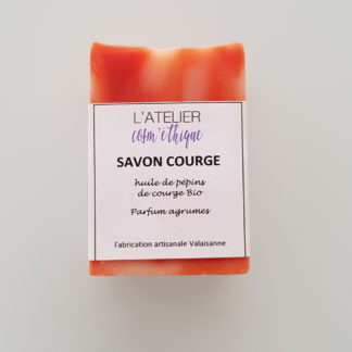 Savon solide à la courge