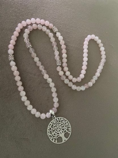 Mâlâ en Quartz rose