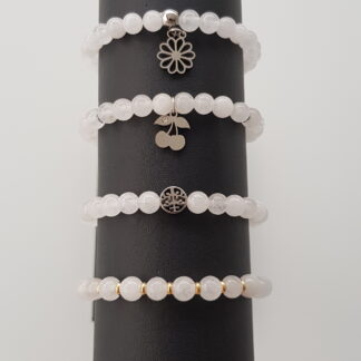 Bracelets en Jade blanc