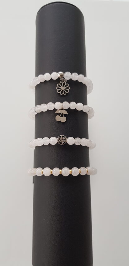 Bracelets en Jade blanc