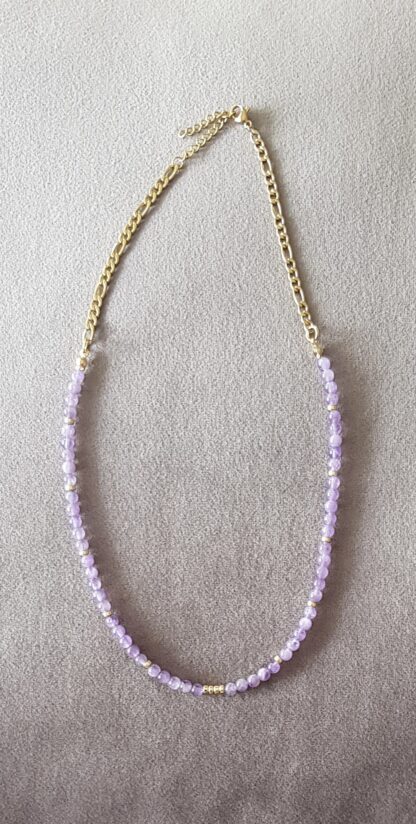 Collier en Améthyste (violet) – Image 2